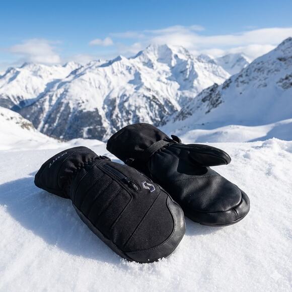 SCOTT Ultimate Pro Waterproof Ski Mittens – Size L – Insulated Snowboard Gloves - Picture 4 of 6